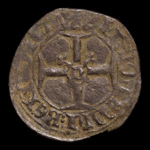 France, King Henry V, BI Denier Tournois - 1421 CE - France