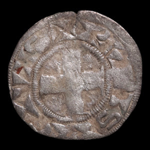 France, King Philip II Augustus, BI 1 Denier - 1180 to 1223 CE - France