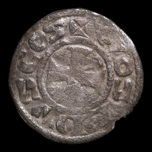 County of Gien, Count Geoffroy III, BI 1 Denier - 1120 to 1160 CE - French States