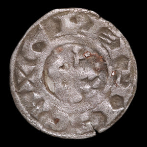 County of Gien, Count Geoffroy III, BI 1 Denier - 1120 to 1160 CE - French States