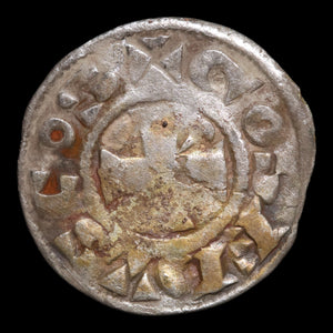 County of Gien, Count Geoffroy III, BI 1 Denier - 1120 to 1160 CE - French States