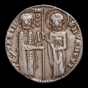 Republic of Venice, Doge Jacopo Contarini, AR 1 Grosso - 1275 to 1280 CE - Venice, Italian States
