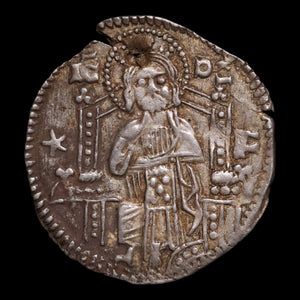 Republic of Venice, Doge Antonio Venier, AR 1 Grosso - 1382 to 1400 CE - Venice, Italian States