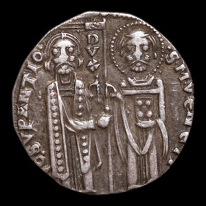 Republic of Venice, Doge Giovanni Soranzo, AR 1 Grosso - 1312 to 1328 CE - Venice, Italian States