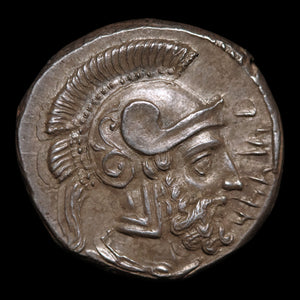 Cilicia, City of Tarsos, Datames (Satrap of Cilicia & Cappadocia), AR Stater - 378 to 361 BCE - Greek World