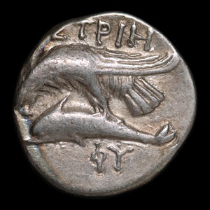 Thrace, Greek Colony of Istros, AR Drachm - 400 to 350 BCE - Greek World