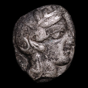 Egypt, Uncertain Pharaoh, AR Imitation Of a Tetradrachm from Athens, Athena & Owl - c. 450 to 350 BCE - Ancient Egypt