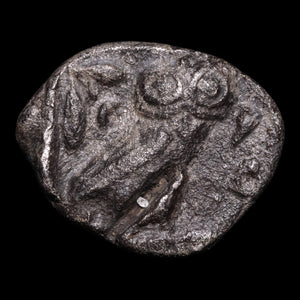 Egypt, Uncertain Pharaoh, AR Imitation Of a Tetradrachm from Athens, Athena & Owl - c. 450 to 350 BCE - Ancient Egypt