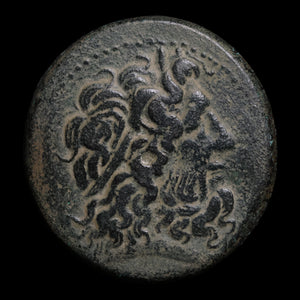 Ptolemaic Kingdom of Egypt, King Ptolemy III, Large AE Triobol - 246 to 222 BCE - Ancient Egypt