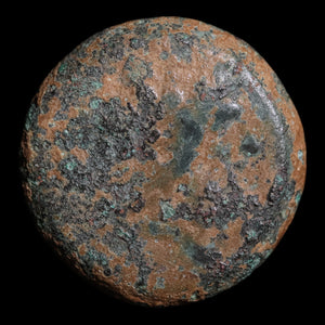 Ptolemaic Kingdom of Egypt, King Ptolemy III, AE Hemiobol - 246 to 222 BCE - Ancient Egypt