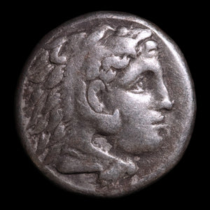 Kingdom of Macedon, Alexander the Great, AR Drachm, Lifetime Issue - 328 to 323 BCE - Greek World