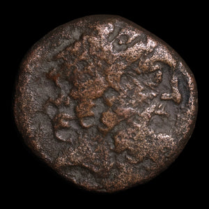 Syria, Roman Republic, AE Unit, Zeus & Nike (Goddess of Victory) - 58 to 57 BCE - Roman Provinces