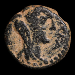 Judea, City of Ascalon, AE Unit, Tyche & War Galley - 112 to 113 CE - Ancient Judea