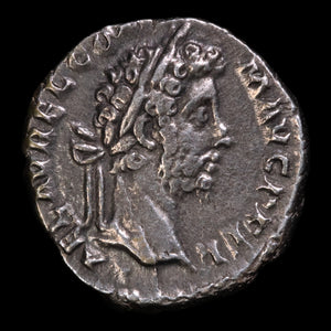Rome, Emperor Commodus, AR Denarius, Liber (God of Wine) - 192 CE - Roman Empire