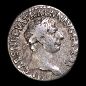 Rome, Emperor Trajan, AR Denarius, Concordia (Goddess of Agreement) - 98 to 99 CE - Roman Empire