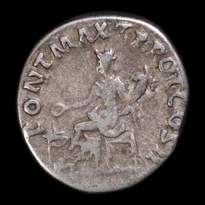 Rome, Emperor Trajan, AR Denarius, Concordia (Goddess of Agreement) - 98 to 99 CE - Roman Empire