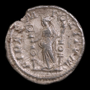 Rome, Emperor Severus Alexander, AR Denarius, Fides (Goddess of Trust) - 222 to 228 CE - Roman Empire