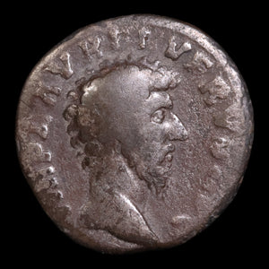Rome, Emperor Lucius Verus, AR Denarius, Providentia (Deity of Prediction) - 161 CE - Roman Empire
