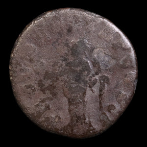 Rome, Emperor Lucius Verus, AR Denarius, Providentia (Deity of Prediction) - 161 CE - Roman Empire