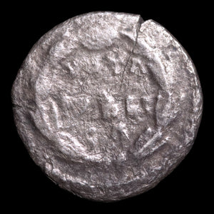 Rome, Empress Lucilla, AR Denarius, Votive Wreath Reverse - 164 to 180 CE - Roman Empire