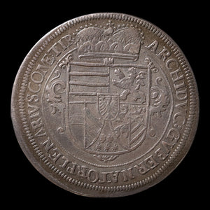 Austria, County of Tyrol, Leopold V, AR Thaler - 1624 CE - Austrian States