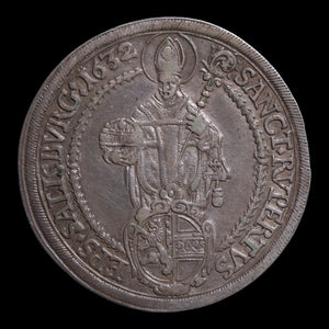 Austria, Bishopric of Salzburg, Paris von Lodron, AR Thaler - 1632 CE - Austrian States