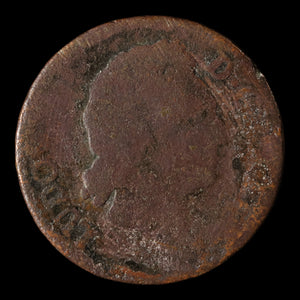 France, King Louis XV, AE (Copper) 1/2 Sol - 1770 CE - France