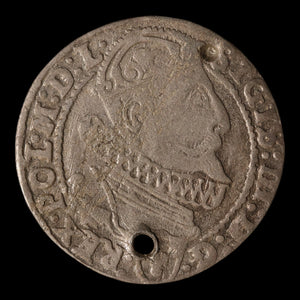 Poland, King Sigismund III, Silver 6 Groschens - 1626 CE - Polish-Lithuania