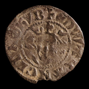 England, Edwardian Silver Penny (King Edward I to III), London Mint - 1279 to 1344 CE - Medieval England
