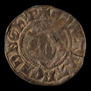 England, Edwardian Silver Penny (King Edward I to III), Canterbury Mint - 1279 to 1344 CE - Medieval England