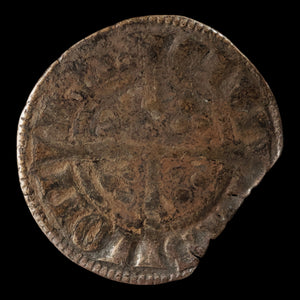 England, Edwardian Silver Penny (King Edward I to III), London Mint - 1279 to 1344 CE - Medieval England