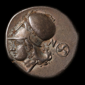 Corinthia, City-State of Corinth, AR Stater, Pegasus & Athena - 350 to 285 BCE - Ancient Greece