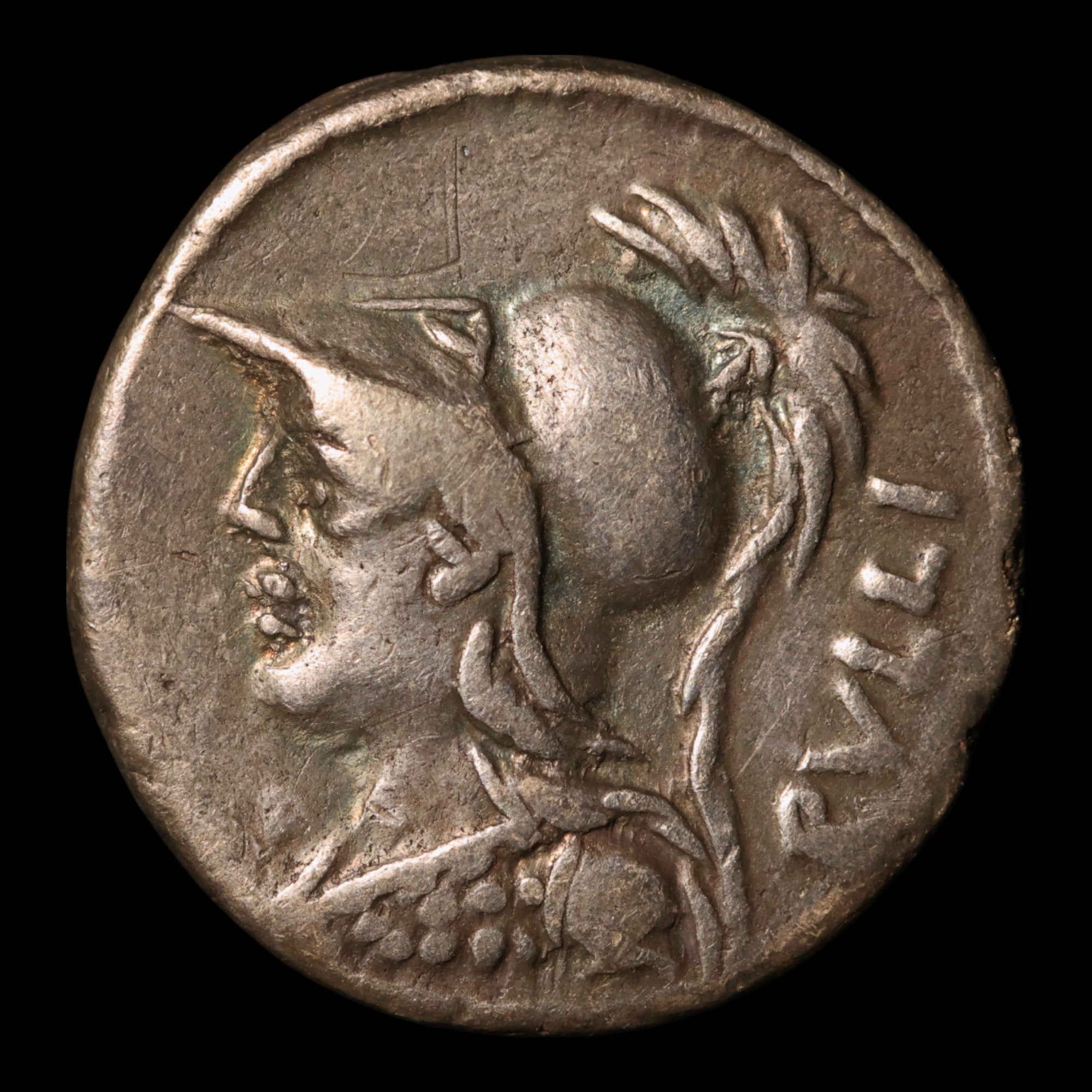 Servillus Rome, P. Servilius Rullus, AR Denarius, Minerva & Victory - 100 BCE ...
