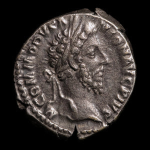 Rome, Emperor Commodus, AR Denarius, Pax (Goddess of Peace) - 183 CE - Roman Empire