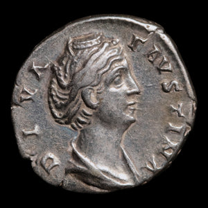 Rome, Empress Faustina I, AR Denarius, Ceres (Agriculture & Motherhood) - 141 CE - Roman Empire
