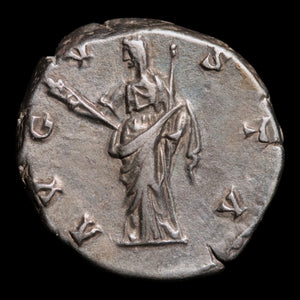 Rome, Empress Faustina I, AR Denarius, Ceres (Agriculture & Motherhood) - 141 CE - Roman Empire
