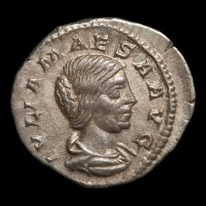 Rome, Julia Mamaea, AR Denarius, Pudicitia (Goddess of Chastity) - 225 to 235 CE - Roman Empire