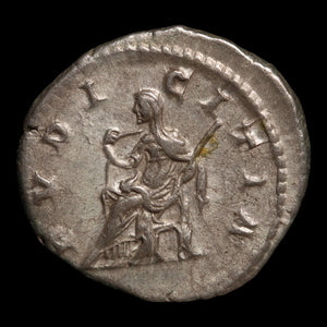 Rome, Julia Mamaea, AR Denarius, Pudicitia (Goddess of Chastity) - 225 to 235 CE - Roman Empire