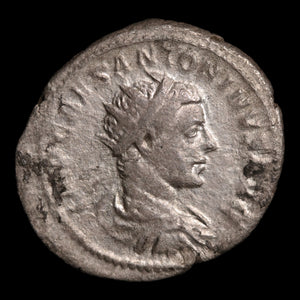 Rome, Emperor Elagabalus, AR Antoninianus, Salus (Goddess of Safety) - 218 to 222 CE - Roman Empire