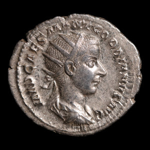 Rome, Emperor Gordian III, AR Antoninianus, Roma (Goddess of Rome) - 240 CE - Roman Empire