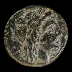 Ionia, City of Miletus, AE Unit, Apollo & Lion - c. 400 to 200 BCE - Greek World