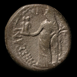 Roman Egypt, Emperor Claudius, AR Tetradrachm, Messalina Reverse - 42 to 43 CE - Roman Egypt
