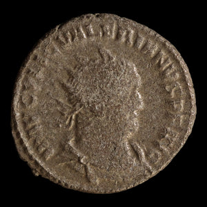Rome, Emperor Valerian, AR Antoninianus, Valerian & Gallienus - 255 to 256 CE - Roman Empire