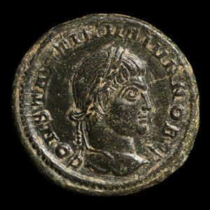Rome, Emperor Constantine II, AE Unit, Votive Wreath Reverse - 321 to 324 CE - Roman Empire