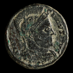 Rome, Emperor Licinius, AE Unit, Votive & Captives - 320 CE - Roman Empire