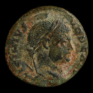Rome, Emperor Licinius II, AE Unit, Votive Wreath Reverse - 321 CE - Roman Empire