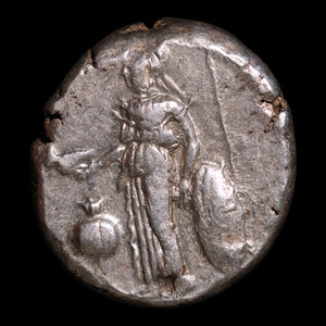 Pamphylia, City of Side, AR Stater, Athena & Apollo - c. 400 to 380 BCE - Greek World