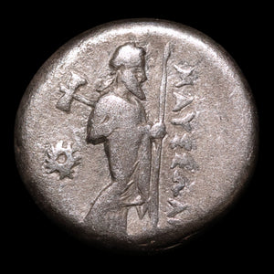 Satraps of Caria, Maussolos, AR Drachm, Apollo & Zeus - 377 to 353 BCE - Greek World