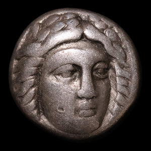 Satraps of Caria, Maussolos, AR Drachm, Apollo & Zeus - 377 to 353 BCE - Greek World