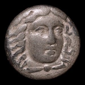 Satraps of Caria, Maussolos, AR Drachm, Apollo & Zeus - 377 to 353 BCE - Greek World